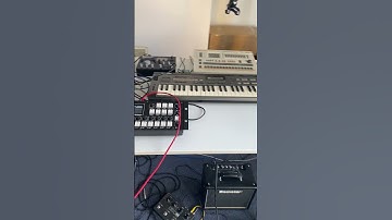 the modded tr-606 syncing with a cz101 and a cirklon! #analogue #roland #cirklon #sync #dinsync