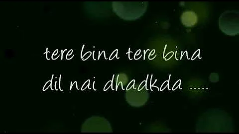TERE BINAA | Ft Vinaya singh | Gagan_jaani | Gaura...