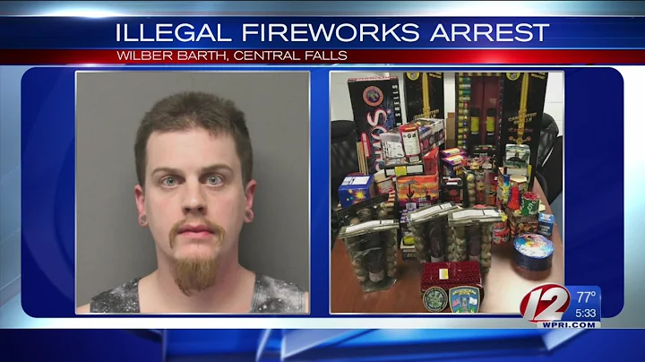 Central Falls Man Arrested For Illegal Fireworks