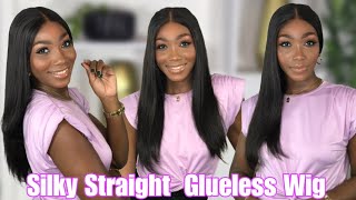 Butter Silky Straight Glueless 20" Hd Lace Wig Ft. Luvme Hair | Jodi The Island Girl