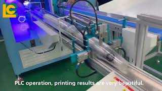 Plastic cup screen printer Coffee Paper cup Automatic Screen printing machine