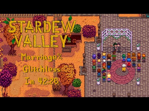 Stardew Valley Speedruns | Marriage% (Shane) Glitchless in 42:26