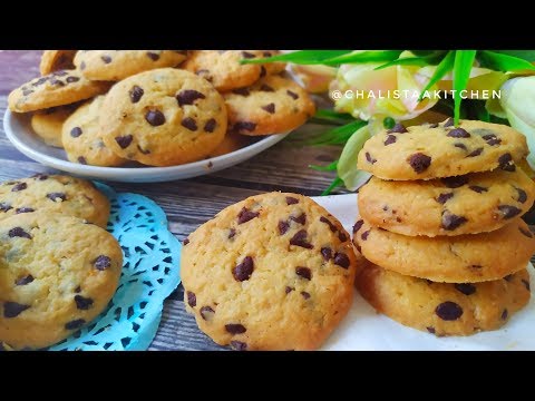 Video: Cara Membuat Kue Kering Choco Chip Putih Renyah