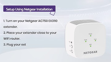 How To Configure & Setup Netgear EX3110 AC750 WiFi Extender Setup