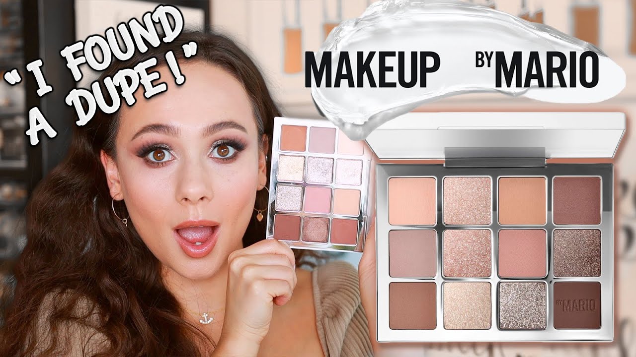 by Mario EYES EYESHADOW PALETTE!! I FOUND AN AFFORDABLE DUPE! - YouTube