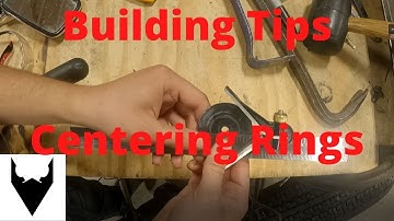 Rocket Building Tip - Using a combination square to find center