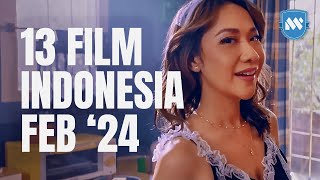 13 Film Indonesia Terbaru Februari 2024