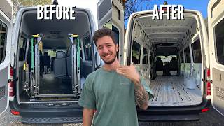 We Bought Our Dream Van And DESTROYED It | Week 1 Of Our Van Build Series 🔨🚐