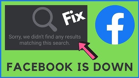 Facebook is Down | Sorry, we didn