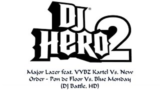 Major Lazer feat. VYBZ Kartel Vs. New Order - Pon de Floor Vs. Blue Monday (DJ Battle, HD) Resimi