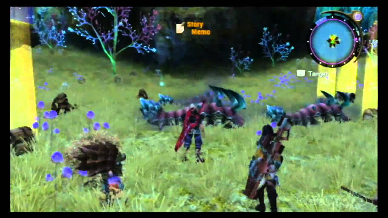 Xenoblade Chronicles Combat Gameplay  YouTube