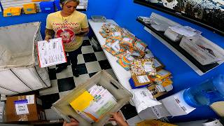 I was stuck in the back room PACKING all of these items | Mon-Fri in a shipping store POV