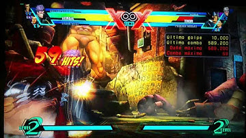 UMVC3 Vergil/Frank Fest Lvl 5 Without Alcohol 775k/97 Hits