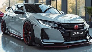 「新型ホンダ・シビック2025登場！デザイン・性能・テクノロジーの全貌を徹底解説！」