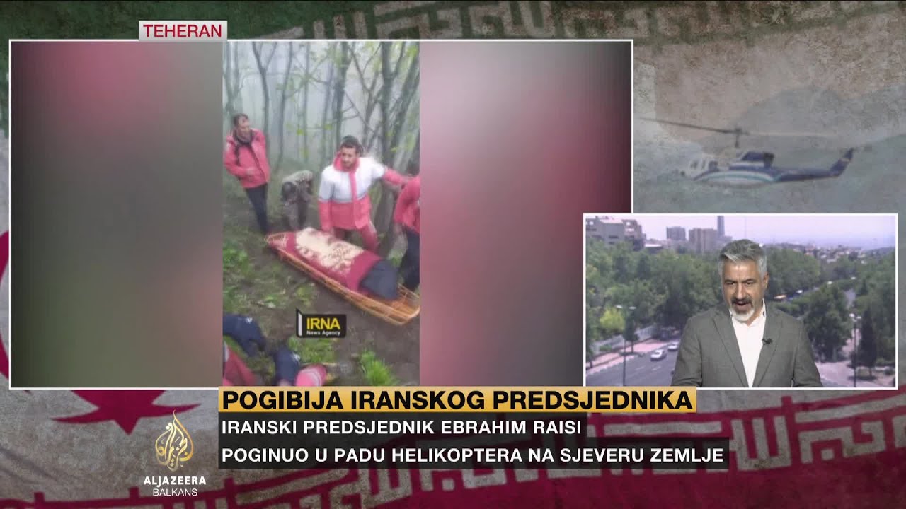 وفاة الرئيس الإيراني في حادث تحطم مروحية