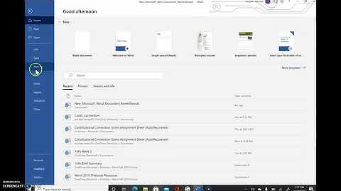 Word 2019 Module 1 Part 1