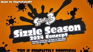 Splatoon 3: Sizzle Season 2024 Concept! (New Weapons, Kits, Side Order: Endless Mode, and more!)