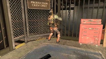 Black Ops 2 - How To Get Outside The Map On Studio