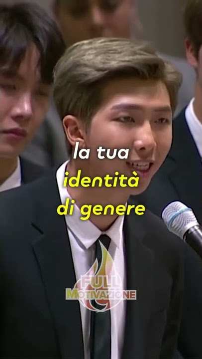 TikTok Kim Namjoon: non importa chi sei, esprimi te stesso #shorts