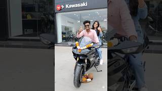 Delivery of kawasaki ninja H2😱|Short Video |#ai