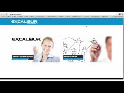 Excaliburcard Affiliate Anmeldung