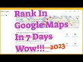 Ranking in Google Maps Fast - Ranking in Google Maps Explained (2023) 🚀 #LocalSEO #Google3Pack