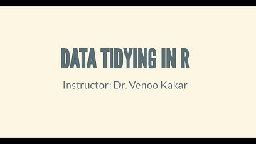 Tidying Data in R using pivot_longer() and pivot_wider()