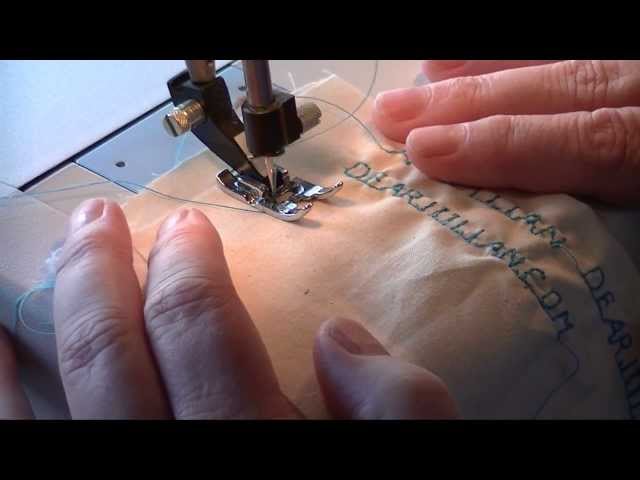 Applique Stitching /Brother Sewing & Embroidery Machine SE630 or