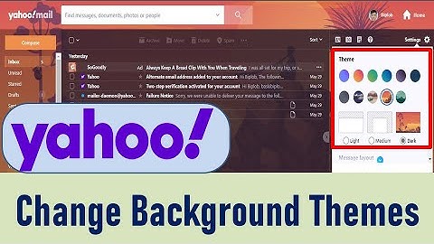 Yahoo Mail Tips and Tricks || Change Theme on Yahoo mail || Yahoo Tutorial || Biplob I Tech