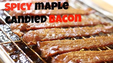 How to make Spicy Maple Candied Bacon - Jakobe TV
