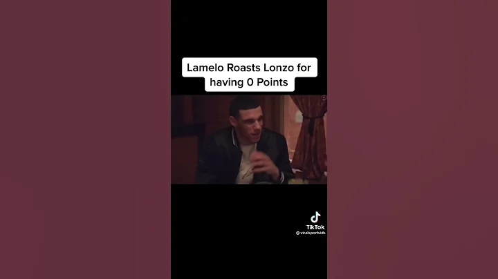 Lamelo roasts Lonzo for his 0 points #nba #shorts