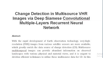 Change Detection in Multisource VHR Images via Deep Siamese Convolutional Multiple Layers Recurrent