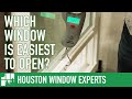 Which Window Is Easiest To Open?