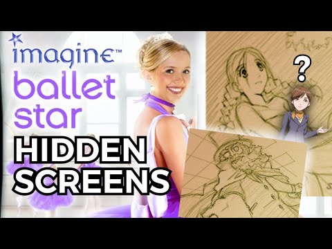 Imagine: Ballet Star, Unused Hidden Characters and Event Screens Slideshow