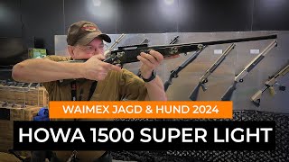 Jagd & Hund 2024: Howa News von Waimex- Hubert Bodächtel stellt die Howa Super Light in Dortmund vor
