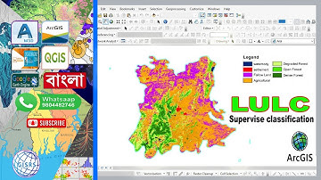 How to Create LULC using in  ArcGIS | Supervised Image Classification in ArcGIS | LULC