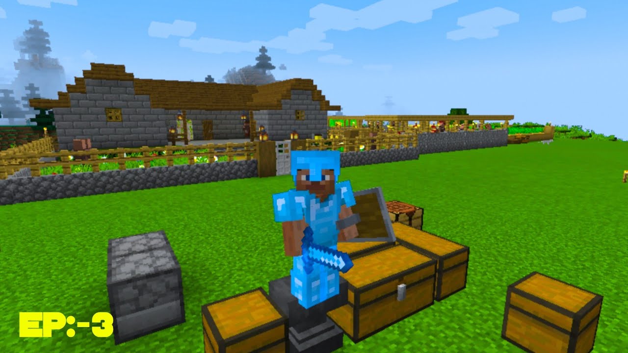 FINALLY I HAVE FULLY ENCHANTED DIAMOND ARMOUR ||ep- 3|| @YesSmartyPie ...