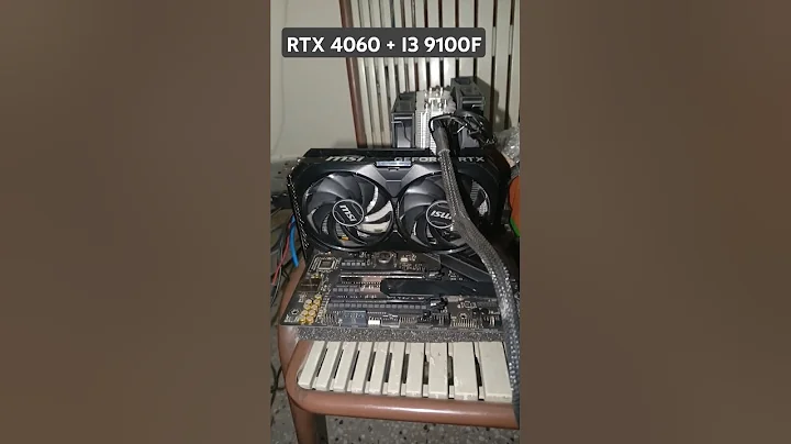RTX 4060 + I3 9100F - Not Too Good Not Too Bad Pair !