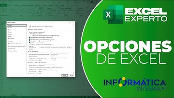 OPCIONES DE EXCEL | CURSO DE EXCEL EXPERTO