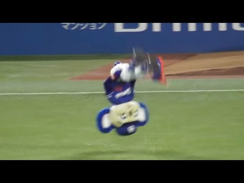 ドアラのバク転が見れた!!感激!! そしてそれをちゃんと見届けるつば九郎2023.08.20 プロ野球ヤクルトスワローズvs中日ドラゴンズ