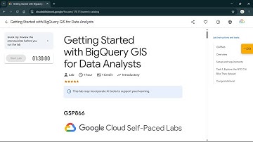 Getting Started with BigQuery GIS for Data Analysts | #qwiklabs | #GSP866 #CLI