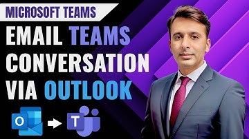How to Forward Microsoft Teams Conversation Via Outlook