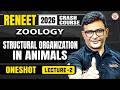 ReNEET 2026 FREE Crash Course | Lecture 2 Structural organization in animals | MD Sir