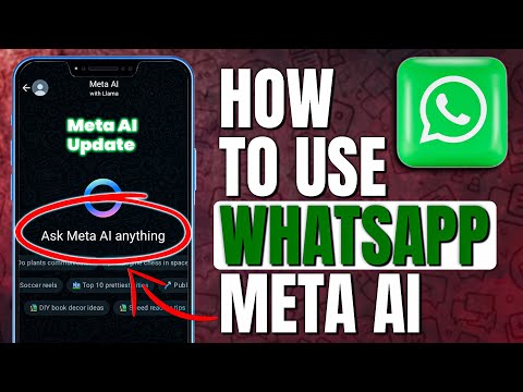 How To Use WhatsApp Meta AI | Get META AI in 2 EASY STEPS | FIX Meta AI Not Showing #getassist