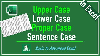 How to Change Text Case in Excel | 4 Methods