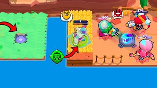 1 HP, 999 IQ GADGET TROLL vs -10 IQ TEAM | Brawl Stars Funny Moments & Glitches & Fails #1125