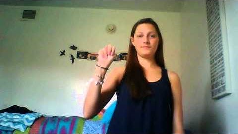 Breanne Schwartz ASL 1 Homework #1