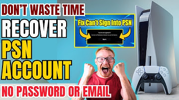 Recover Your PSN Account in 5 Minutes Without Email and Password! (2025)