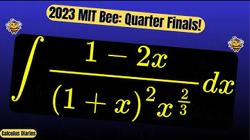 MIT Integration Bee 2023 | Quarter Finals Integral Challenge