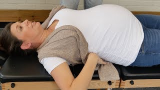 Pregnant Mama Gets Insane Back Crack